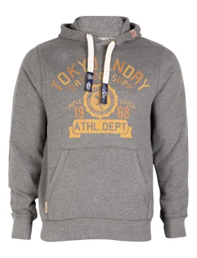 Tokyo Laundry Remington grey hooded sweatshirt