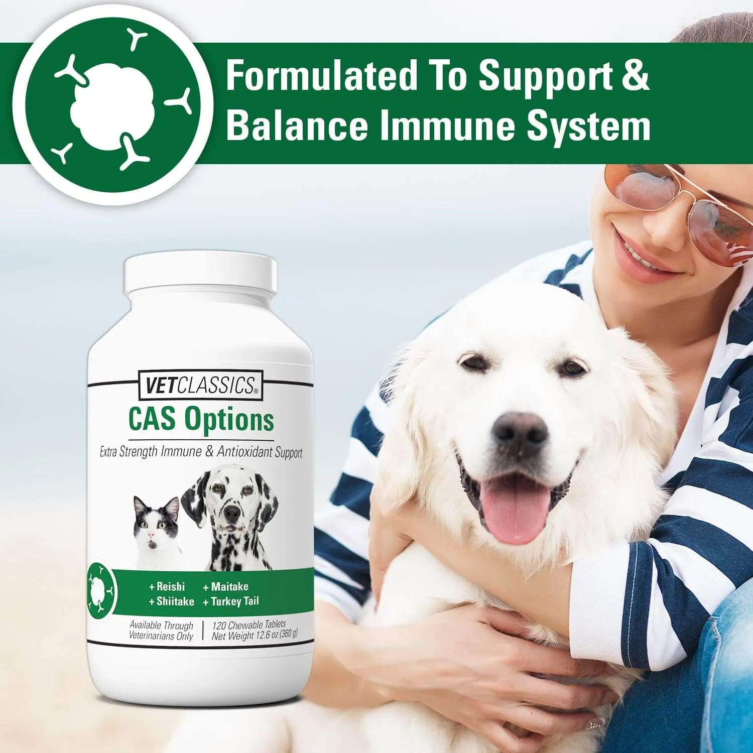 VetClassics CAS Options Dog Supplement