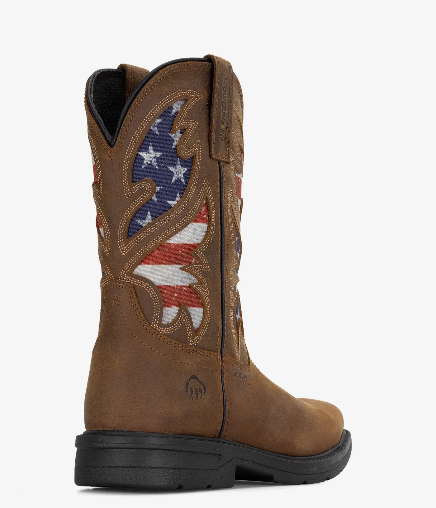 Wolverine Rancher Flag Steel Toe Wellington Work Boot - Men